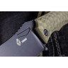 Нож MR BLADE PONOMAR OLIVE BLACKWASH BR016